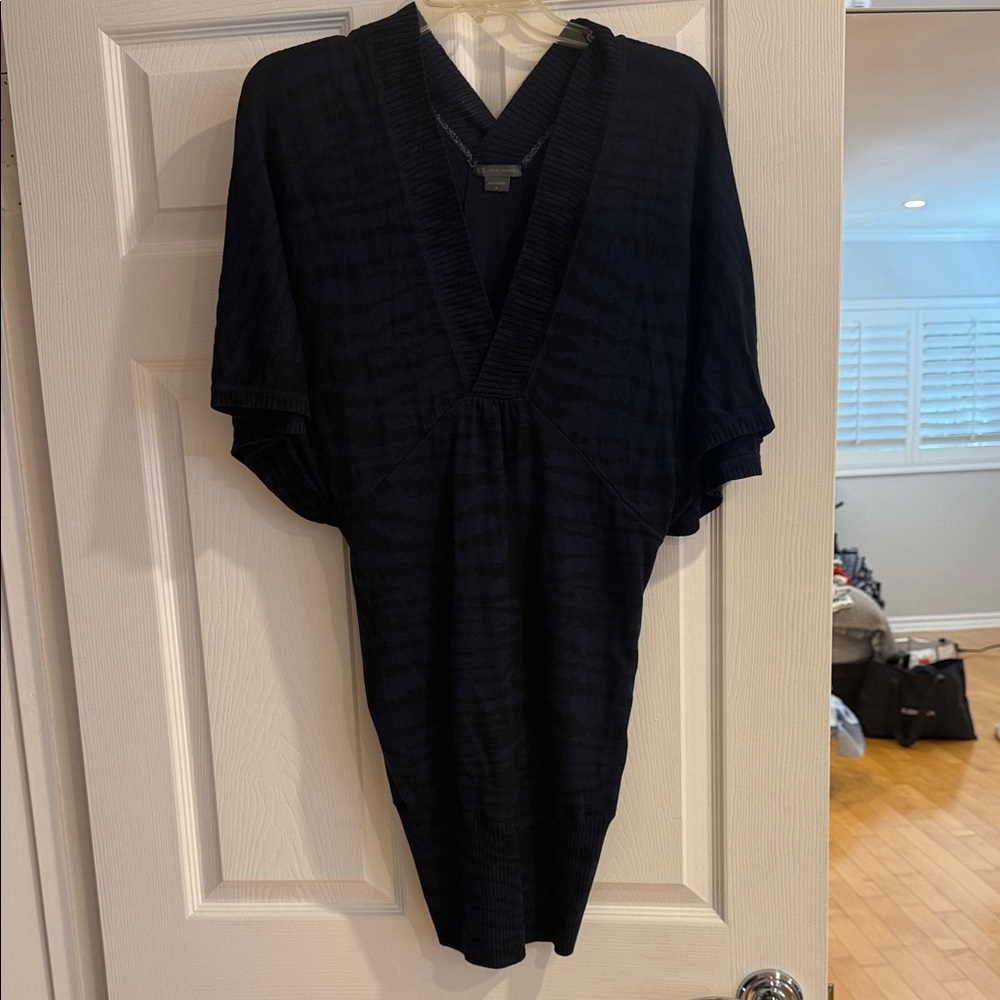 V-Neck Knit Dress